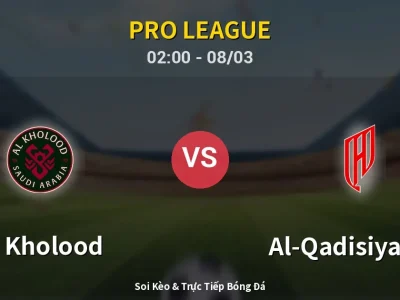 Kết Quả: Al Kholood 1-4 Al-Qadisiyah FC – Highlight & Bàn Thắng | Pro League