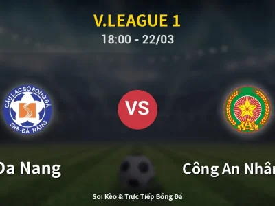 Kết Quả: Da Nang 0-1 Công An Nhân Dân – Highlight & Bàn Thắng | V.League 1