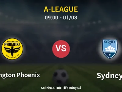 Kết Quả: Wellington Phoenix 0-1 Sydney – Highlight & Bàn Thắng | A-League