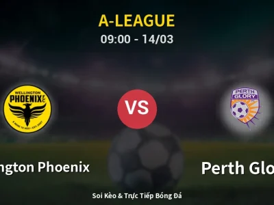 Kết Quả: Wellington Phoenix 2-0 Perth Glory – Highlight & Bàn Thắng | A-League