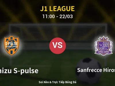 Kết Quả: Shimizu S-pulse 3-1 Sanfrecce Hiroshima – Highlight & Bàn Thắng | J1 League
