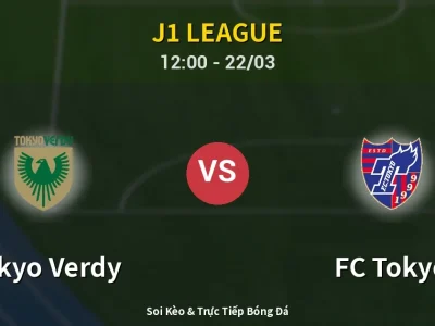 Kết Quả: Tokyo Verdy 0-0 FC Tokyo – Highlight & Bàn Thắng | J1 League