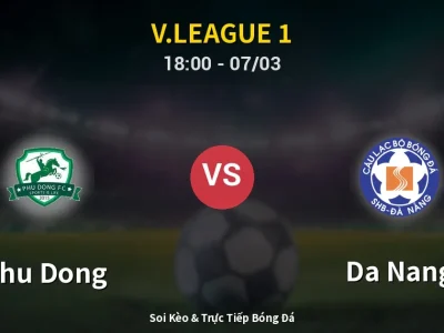 Kết Quả: Phu Dong 1-1 Da Nang – Highlight & Bàn Thắng | V.League 1