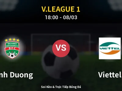 Kết Quả: Binh Duong 1-3 Viettel – Highlight & Bàn Thắng | V.League 1