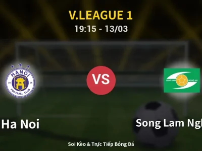 Kết Quả: Ha Noi 3-0 Song Lam Nghe An – Highlight & Bàn Thắng | V.League 1