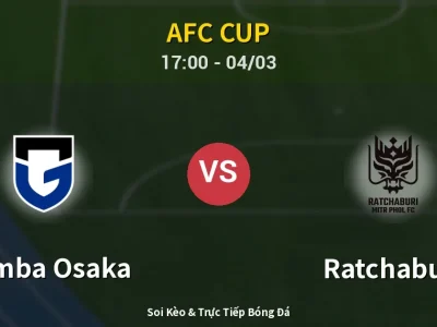 Kết Quả: Gamba Osaka 1-1 Ratchaburi – Highlight & Bàn Thắng | AFC Cup