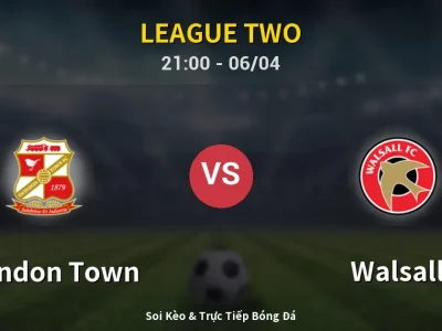 Soi Kèo Swindon Town vs Walsall – 21:00 06/04 | Nhận Định, Dự Đoán Tỷ Số