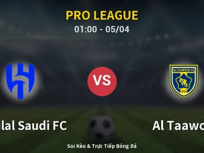 Kết Quả: Al-Hilal Saudi FC 2-2 Al Taawon – Highlight & Bàn Thắng | Pro League