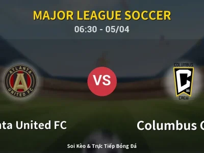 Kết Quả: Atlanta United FC 1-3 Columbus Crew – Highlight & Bàn Thắng | Major League Soccer