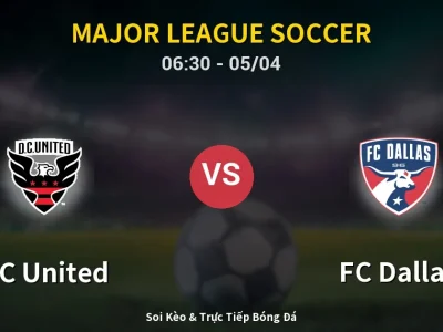 Kết Quả: DC United 0-4 FC Dallas – Highlight & Bàn Thắng | Major League Soccer