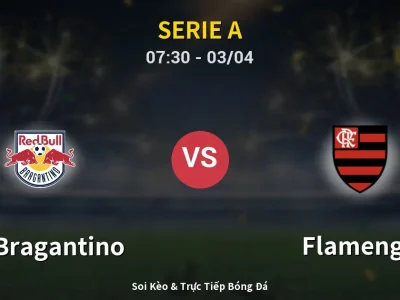 🔴 Trực Tiếp: RB Bragantino 1-0 Flamengo – Link Xem Serie A (Full HD)