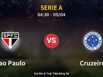 Kết Quả: Sao Paulo 4-1 Cruzeiro – Highlight & Bàn Thắng | Serie A
