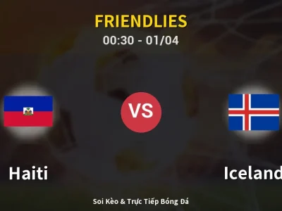Kết Quả: Haiti 1-1 Iceland – Highlight & Bàn Thắng | Friendlies