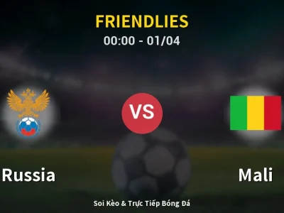 Kết Quả: Russia 0-0 Mali – Highlight & Bàn Thắng | Friendlies