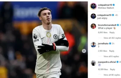 Bom Tấn Chuyển Nhượng: Bruno Fernandes 'dụ' Cole Palmer về MU sau cú hattrick chấn động? 1