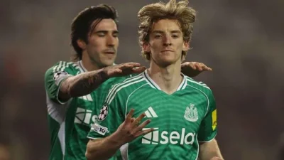 Chấn Động Champions League: Anthony Gordon Lập Kỷ Lục Hat-Trick, Newcastle 'Nghiền Nát' Qarabag 6-1 1